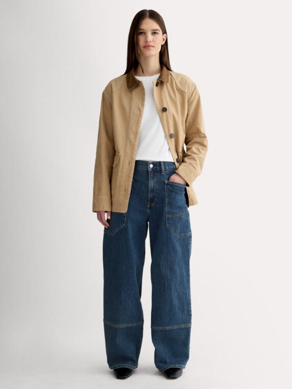 Everlane Women's Way-High® Gardener Jean in Vintage Indigo, Size 30, Cotton